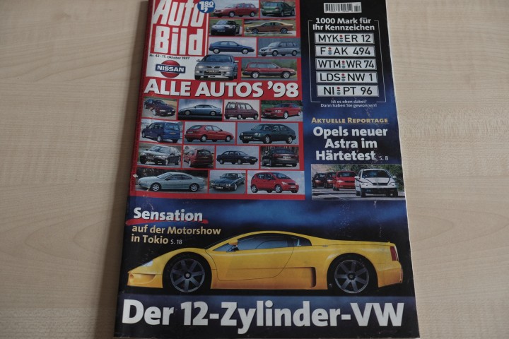 Deckblatt Auto Bild (42/1997)